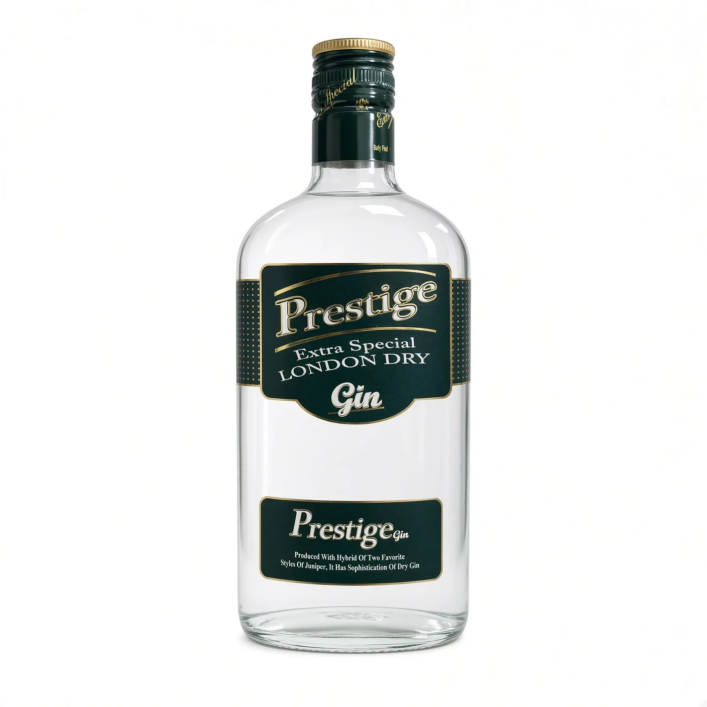 Prestige Extra Special London Dry Gin.