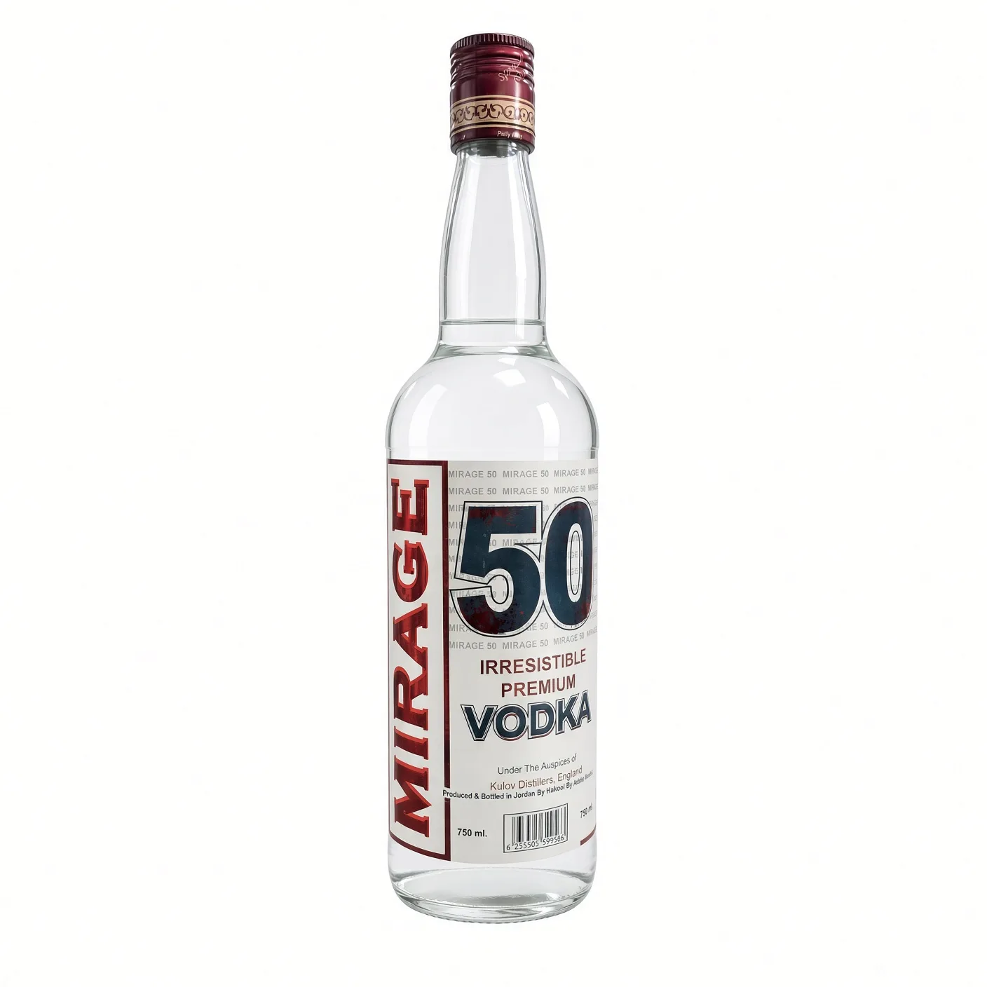 Mirage 50 Irresistible Premium Vodka.