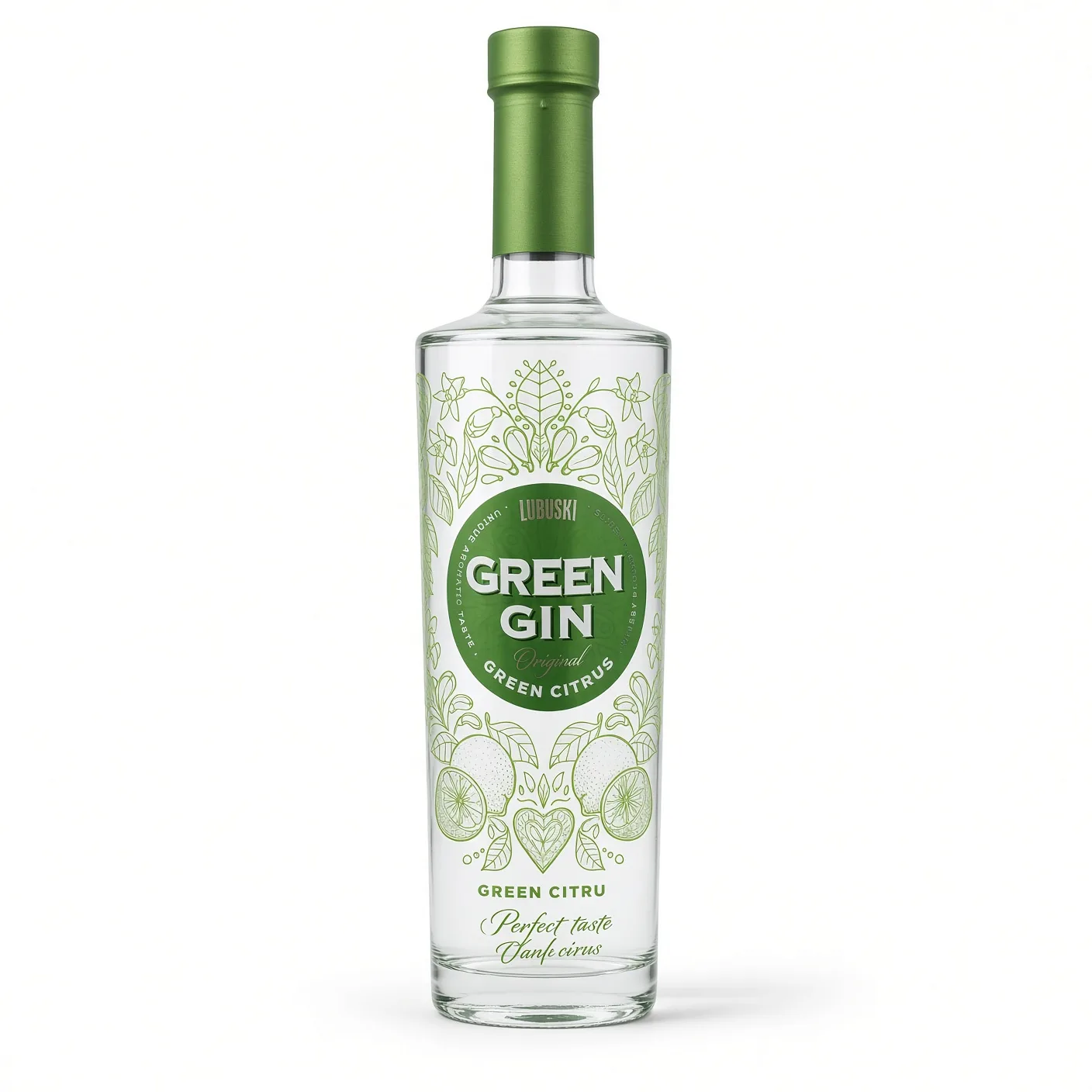 Lubuski Green Gin — Original Green Citrus.